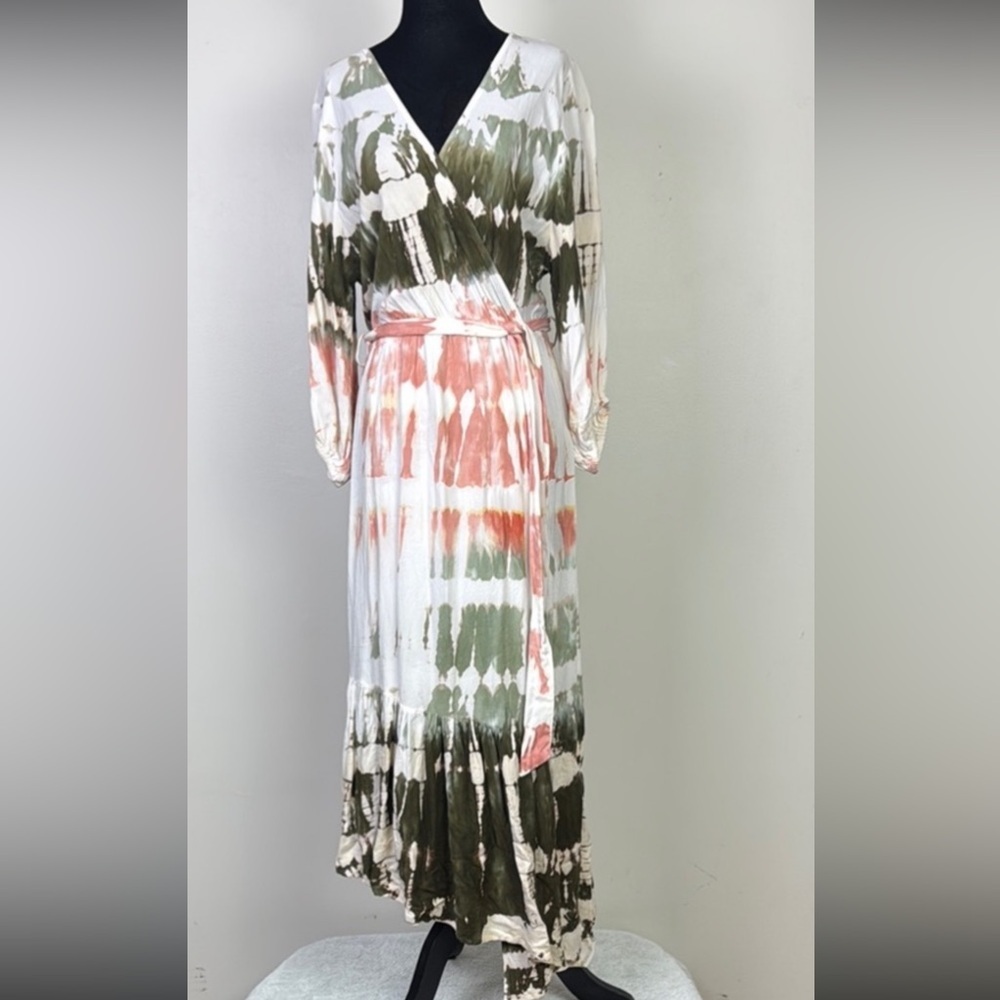 Young Fabulous & Broke Multicolor Long Sleeve Dress